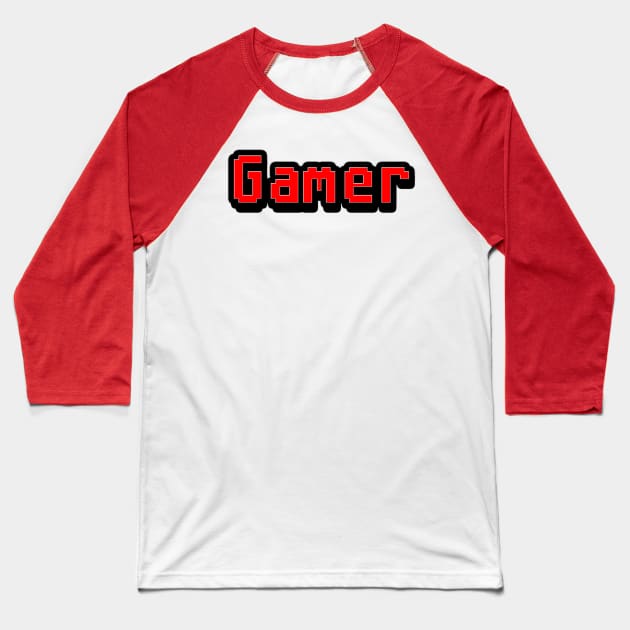 Video Games Gaming Baseball T-Shirt by GreenGuyTeesStore